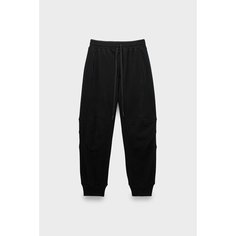 Брюки джоггеры Andrea Yaaqov jogging pants, размер 48, черный