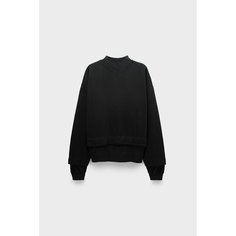 Толстовка Andrea Yaaqov v neck sweatshirt, размер 48, , черный