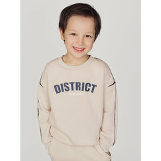 Свитшот Noble People, размер 122, белый/белый