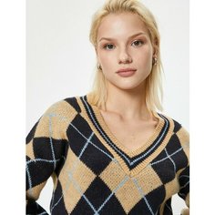 Джемпер KOTON, размер XS, , синий