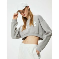 Свитшот KOTON, размер XL, , серый