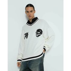 Пуловер Gloria Jeans Ready! Steady! Go!, размер L (48-50), , молочный