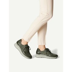 Кроссовки Tamaris, полнота F (EU)/ на среднюю стопу, размер 37, оливковый