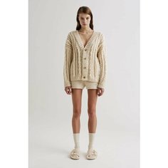 Кардиган MIRSTORES, размер M, , белый