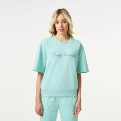 Свитшот LACOSTE, размер T34, , Светло-бирюзовый