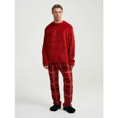 Пижама ТВОЕ, размер 2XL, красный