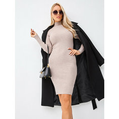 Платье Abby, размер L-XL, серо-коричневый