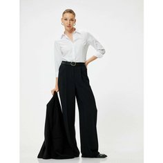 Рубашка KOTON, размер 44, белый