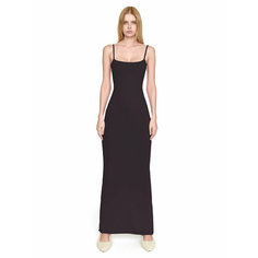 Платье XSAI SLIP DRESS, размер M, 202 темно-серый