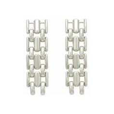 Серьги с подвесками Nouvelle mode, серебристый