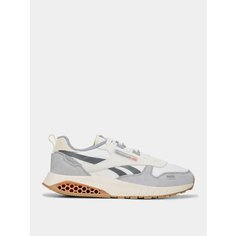 Кроссовки Reebok Classic Leather Hexalite, размер 37,5 EU, серый, бежевый