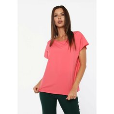 Блуза A-A Awesome Apparel by Ksenia Avakyan, размер 50, оранжевый, розовый