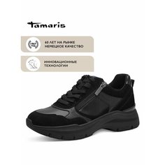 Кроссовки Tamaris, полнота F (EU)/ на среднюю стопу, размер 37, черный