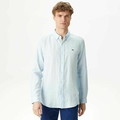 Рубашка LACOSTE, размер T43, голубой
