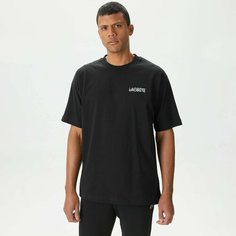 Футболка LACOSTE, размер T6, чёрный