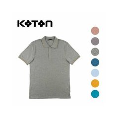Поло KOTON, размер S, серый