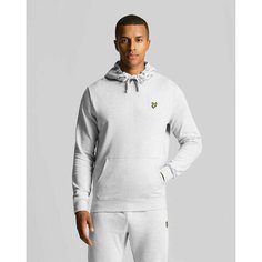 Худи Lyle & Scott Pullover Hoodie, размер L, , белый, желтый, серый