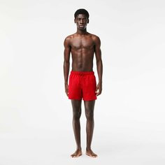 Шорты для плавания LACOSTE, размер TL, ярко-красный
