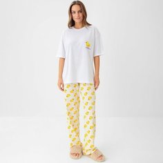 Пижама Kaftan, размер 44/46, желтый