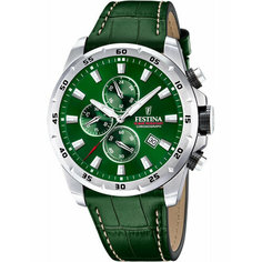 Наручные часы FESTINA Chrono Sport, зеленый