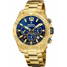 Наручные часы FESTINA Timeless Chrono, синий