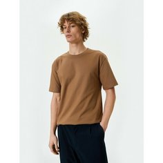 Футболка KOTON, размер M, светло-коричневый