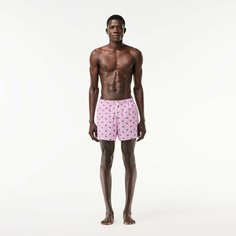 Шорты для плавания LACOSTE, размер TL, розовый