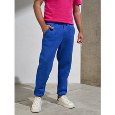 Брюки джоггеры Uzcotton Premium, размер 44-46\S, синий