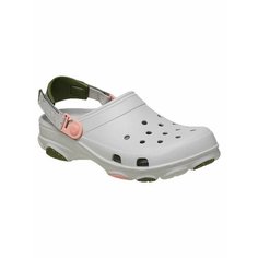 Сабо Crocs, размер M12, светло-серый