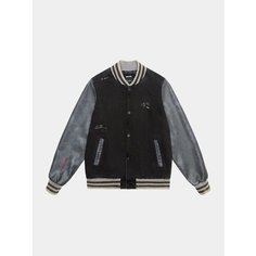 Бомбер Ksubi Skribed King Jacket, размер S, черный