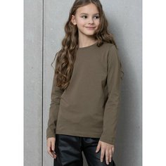 Лонгслив Uzcotton, размер 116\6-7, зеленый