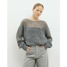 Джемпер Gloria Jeans, размер XXS (36-38), , темно-серый