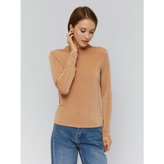 Лонгслив Zolla, размер L, , бежевый