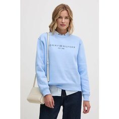 Свитшот TOMMY HILFIGER, размер M, , голубой