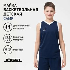 Майка спортивная Jogel, размер 128-134, синий