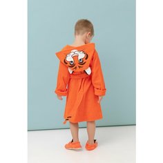 Халат Fluffy Bunny, размер 104-110, коралловый