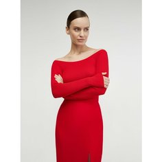 Лонгслив ANNA PEKUN, размер M/L, , красный
