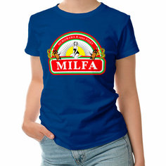 Футболка ROLY, размер 2XL, темно-синий