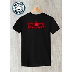 Футболка надпись бэтмен the batman, размер S, чёрный Моя маikа