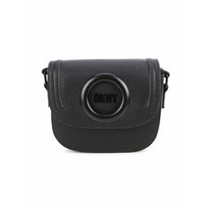 Сумка DKNY, фактура зернистая, черный
