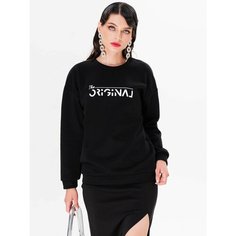 Свитшот SAHAR, размер 48-50, , черный