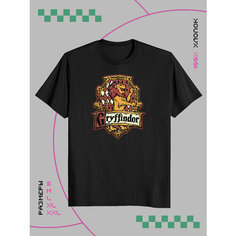 Футболка ZEKEKS, размер S, черный, оранжевый