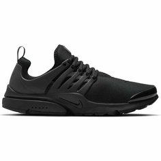 Кроссовки NIKE Air Presto, размер 10 US, чёрный