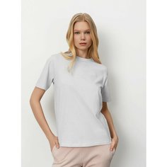 Футболка JUST CLOTHES, 1 шт., размер L, белый/белый