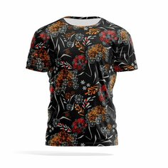 Футболка PANiN Brand, размер XL, черный, серый