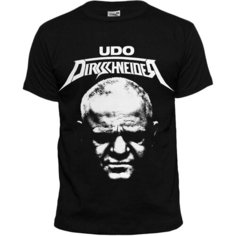 Футболка RockMerch, размер L, чёрный