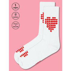 Носки Kingkit, размер 36-41, белый