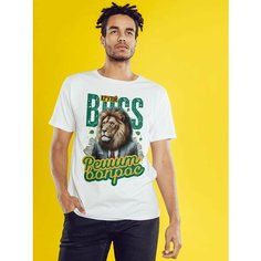 Футболка Крутой Boss решит вопрос, размер 3XL-4XL, белый Нет бренда