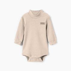 Боди Minaku, размер 62/68, светло-бежевый