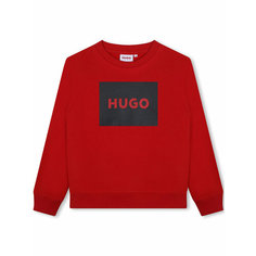 Свитшот HUGO, размер 128, красный
